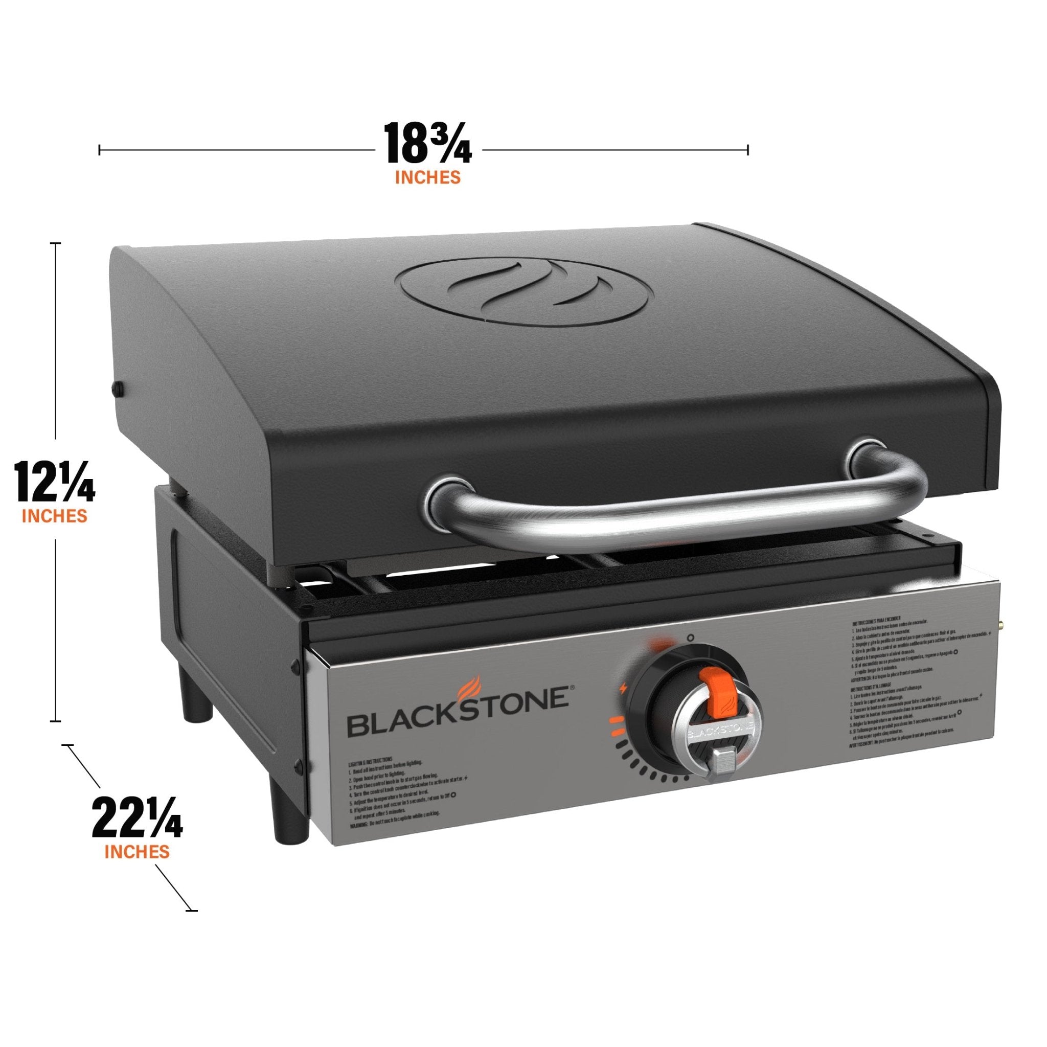 17" Tabletop Griddle with Hood