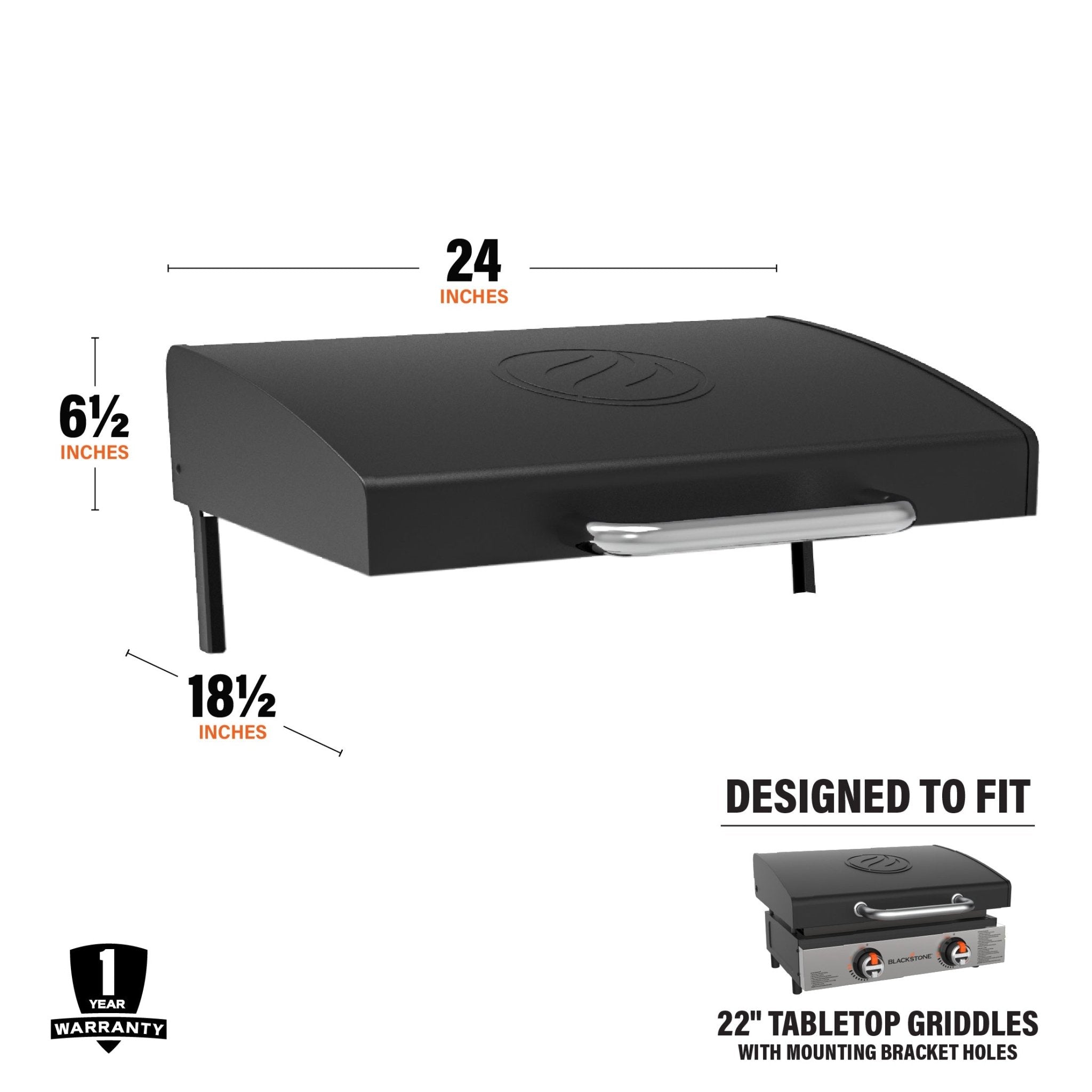 22" Griddle Hood