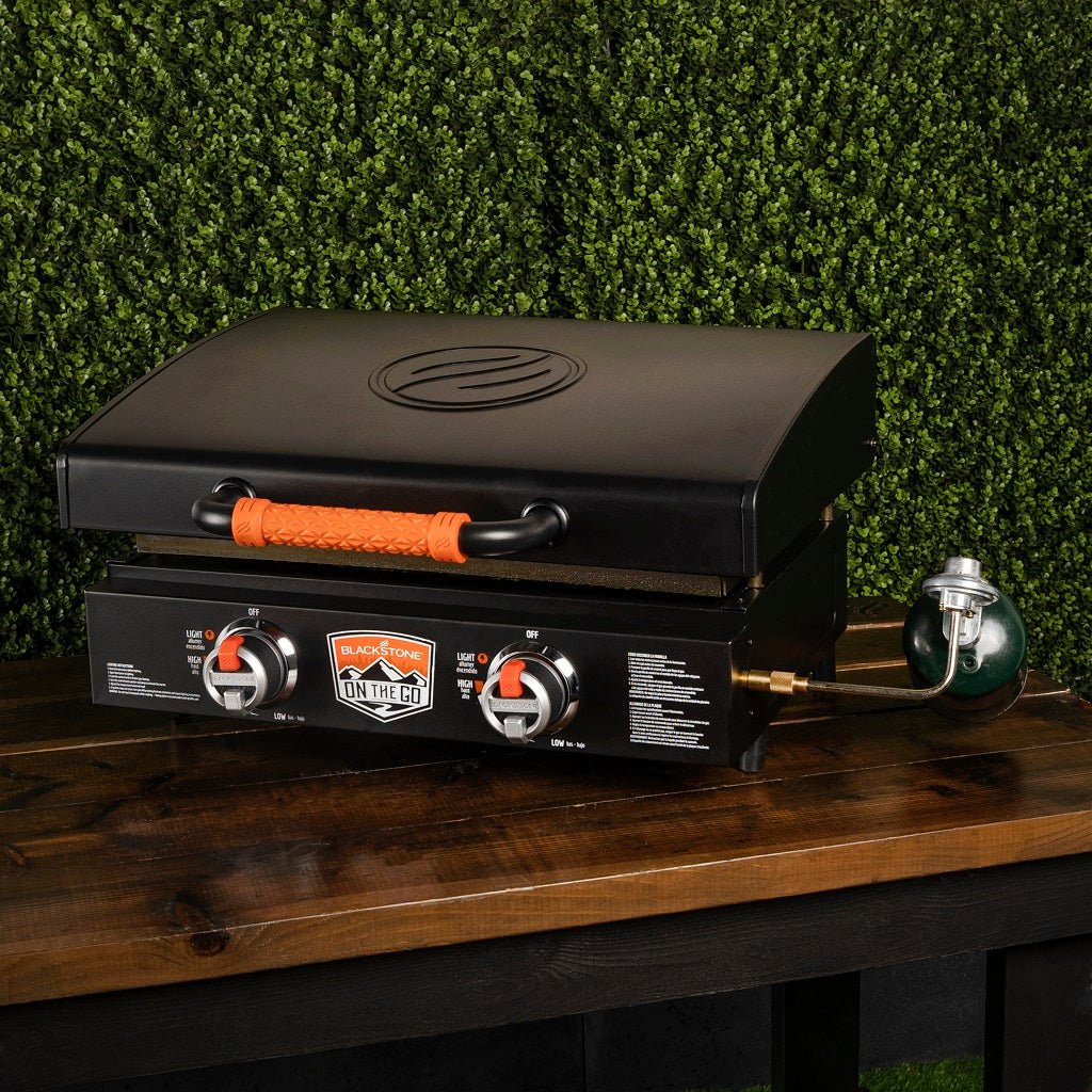 On The Go 22in Tabletop Griddle w/Hood