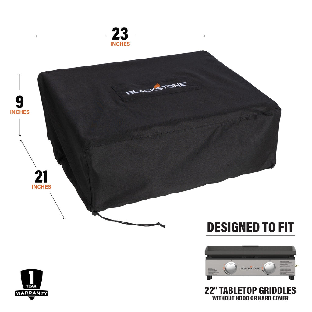 22" Tabletop Griddle Cover