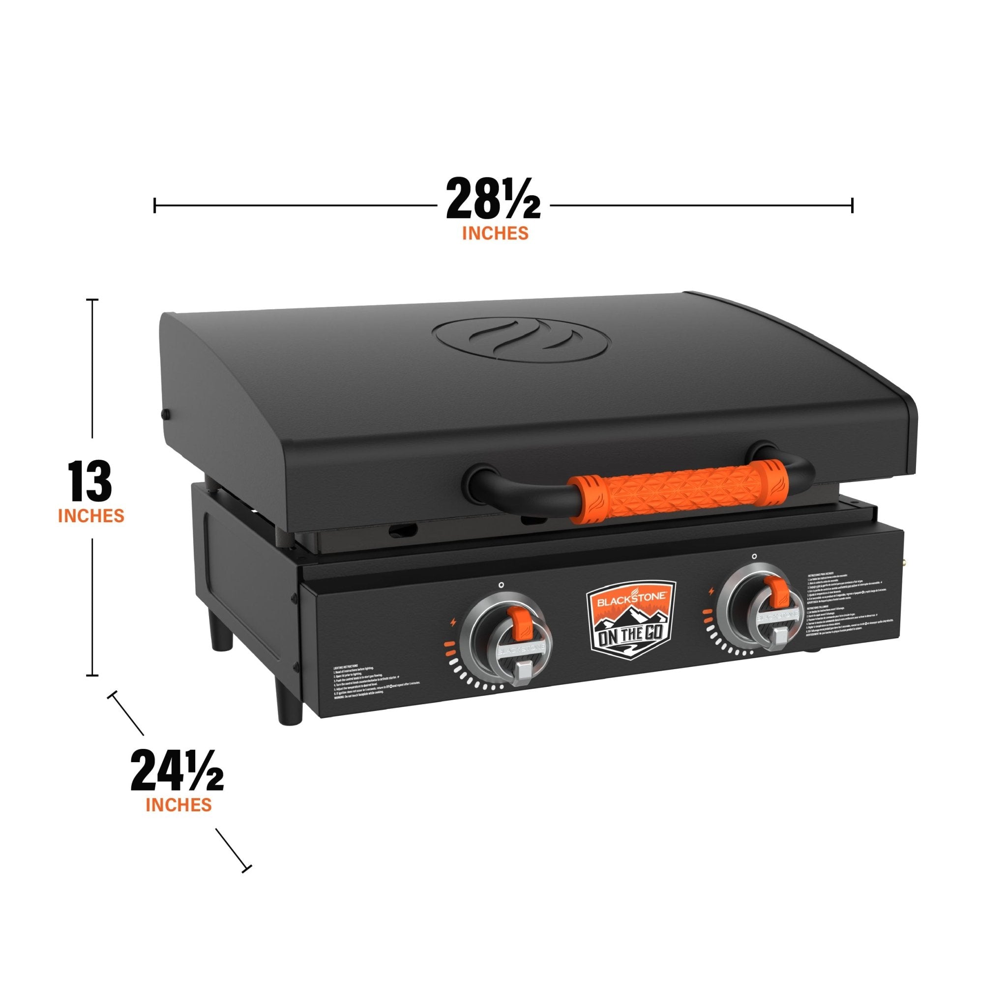 22” Tabletop Griddle with Hood