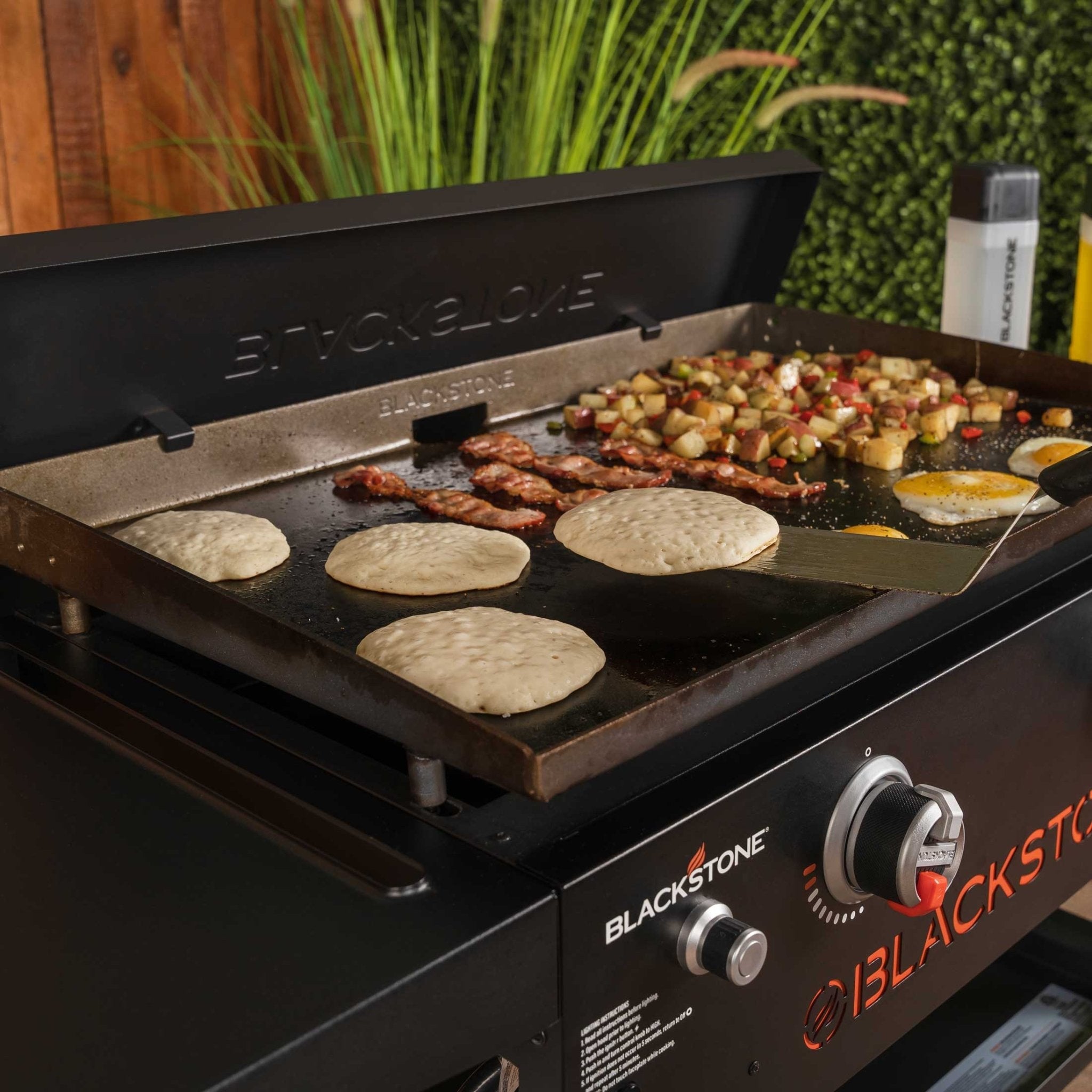 28" Griddle with Hard Cover