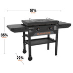 28" Omnivore Griddle W/Hard Cover Bundle