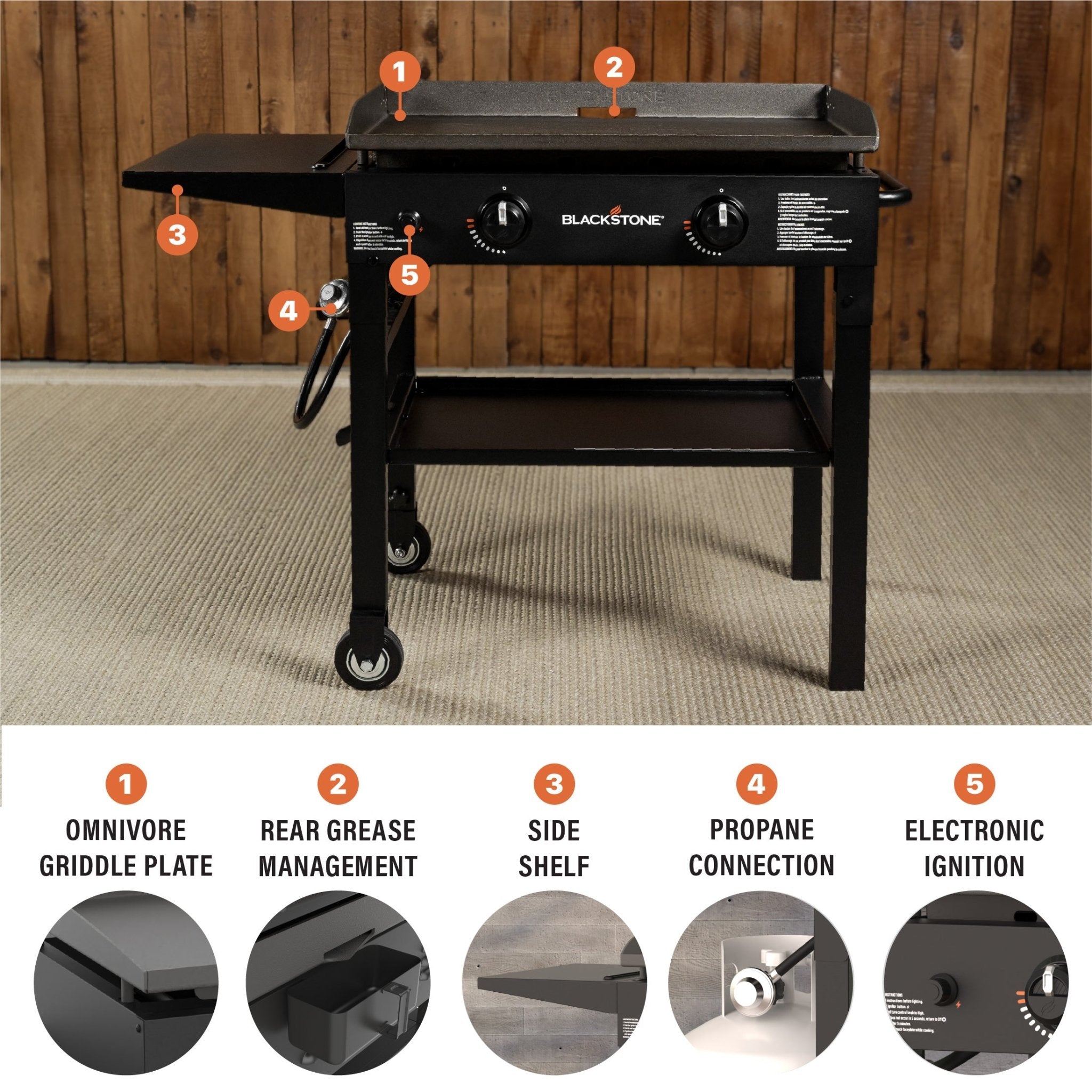 BLACKSTONE 28" GRIDDLE COOKING STATION