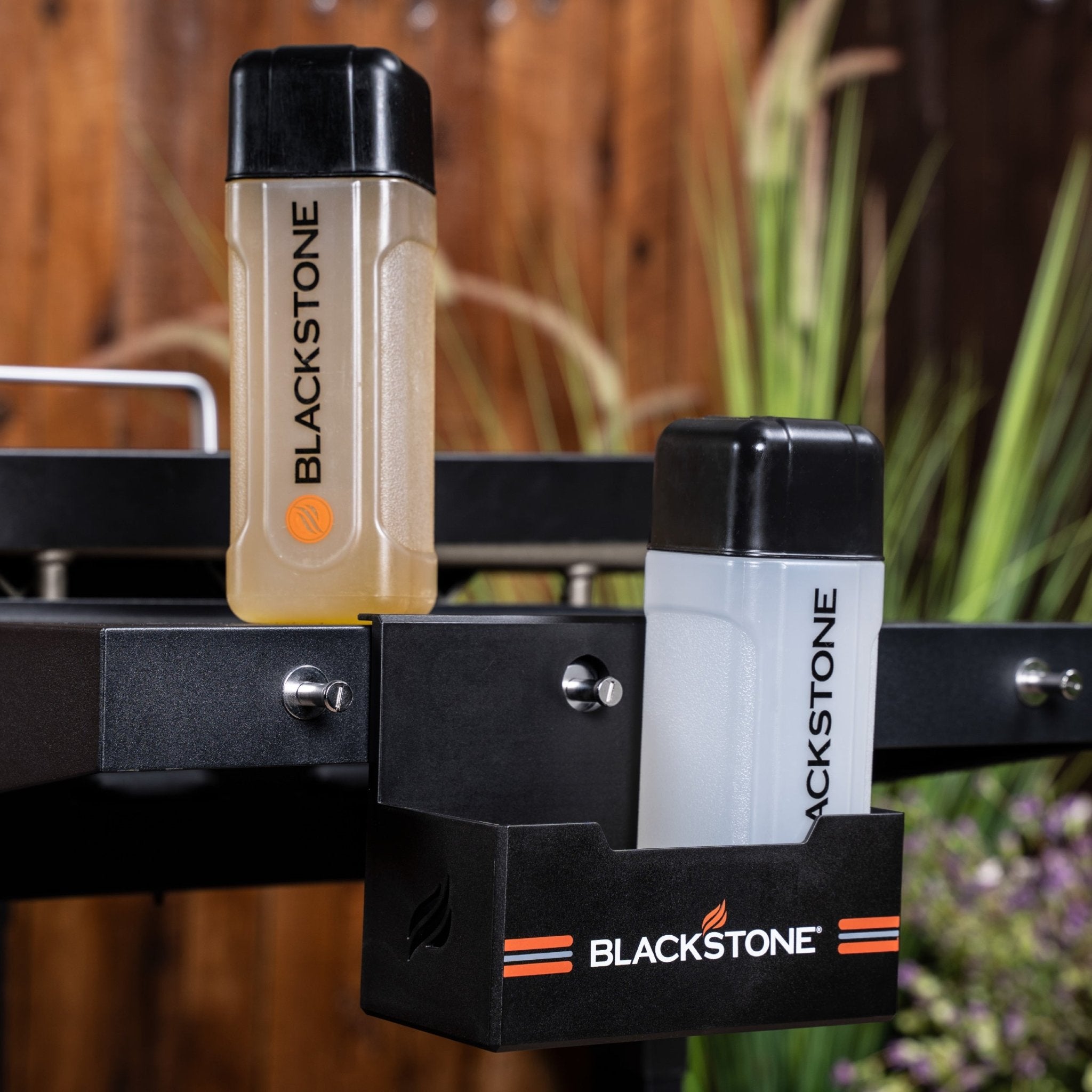 Magnetic Griddle Accessory Bin