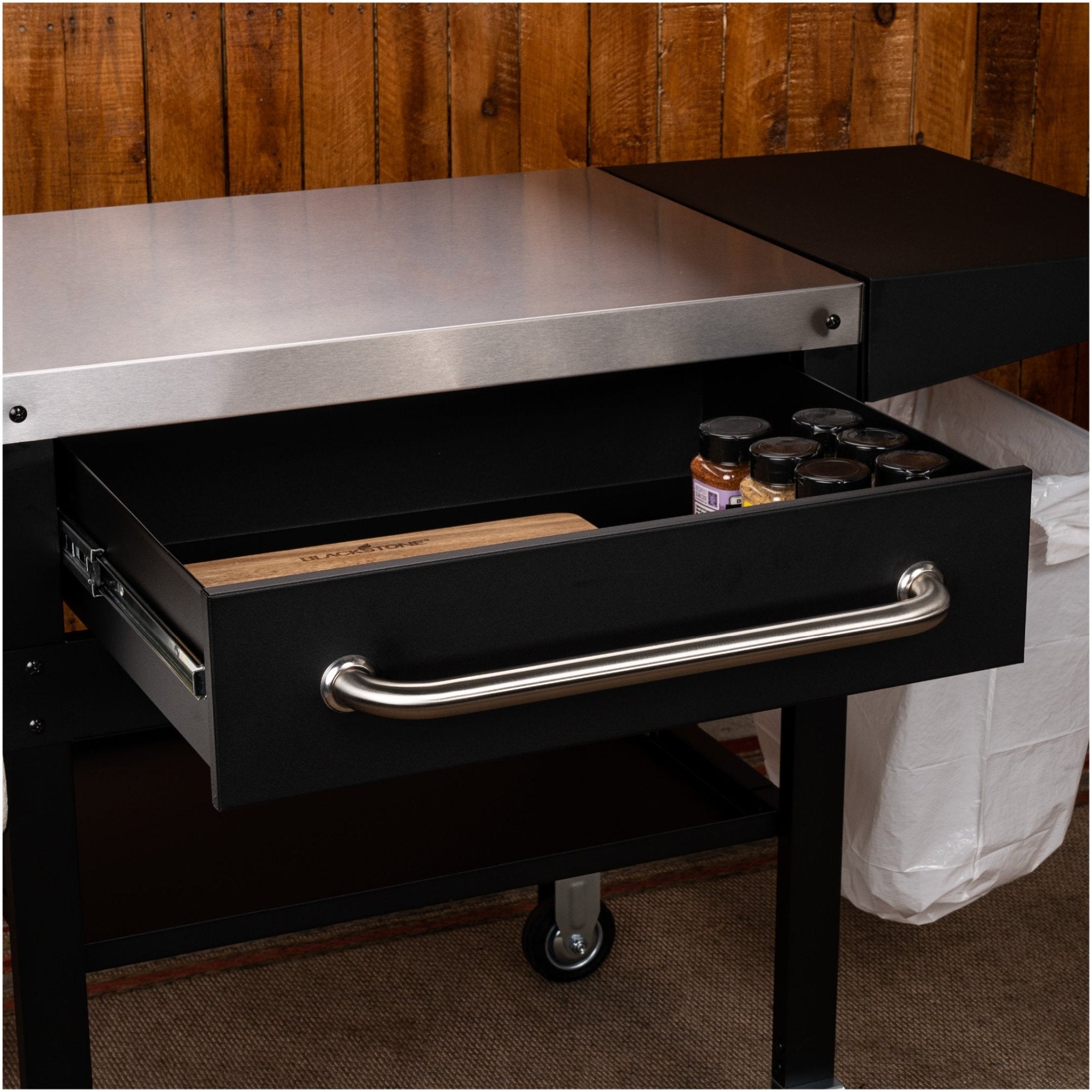 Serve & Store Prep Cart
